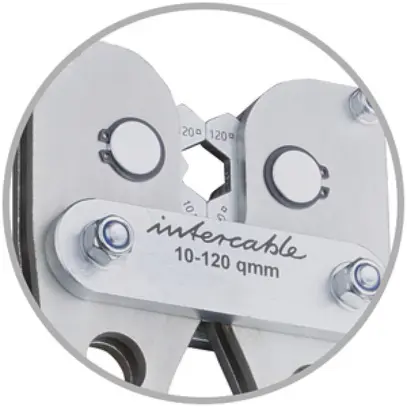 Outil de sertissage Intercable MPR120i, 10…120mm² 