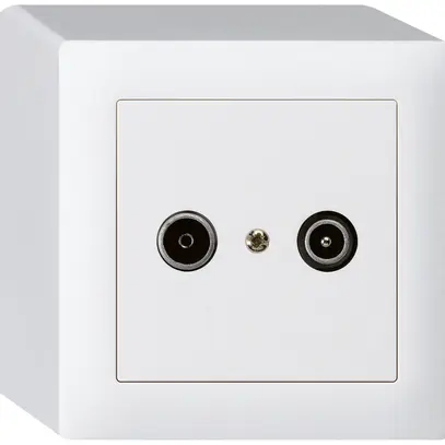 Prise antenne AP kallysto R/TV 14dB 2GHz blanc 