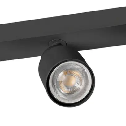 Spot SLV PURI 2.0 Tube CW GU10 3×6W REG 258×42×138mm nero 