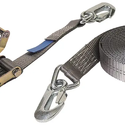 Cinghia a cricco Plica 6m 35mm acciaio/poliestere, grigio 