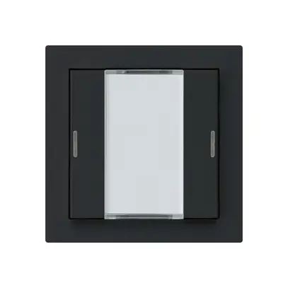 Poussoir ENC kallysto A KNX 2× LED RGB s/e-link noir 