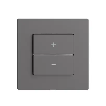 Dimmer Uni-LED 1K/2T Edue Wiser grigio scuro 