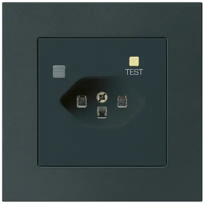 Presa INC KPR T23 FI 30mA nero 
