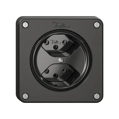 Prise NEVO, 2×T13, noir 