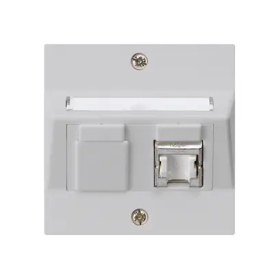 Presa INC kallysto A cat.6 1RJ45/s grigio chiaro 