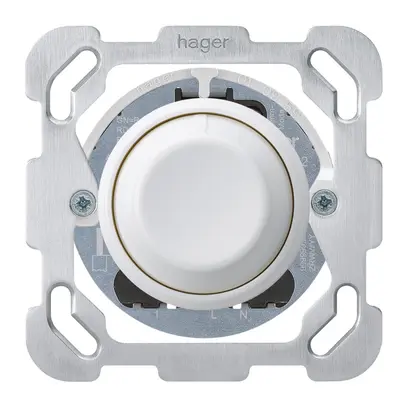 UP-Drehdimmer Universal Hager basico BM 20…400W/VA weiss 