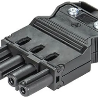 Presa Wieland 4P nero, per alta tensione GST 18i4 S B1 Z 