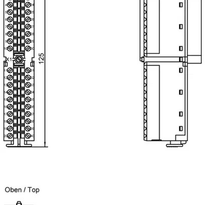 Modulo di spina frontale PLC Siemens SIMATIC S7-300, 40 poli morsetti a vite 