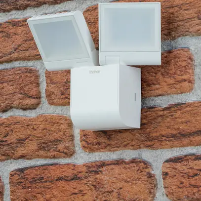 Proiettore LED theLeda S 17W 2×900lm 4000K bianco IP55 