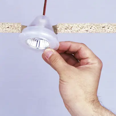 Downlight ELBRO GU5.3 35W Ø78mm bianco 
