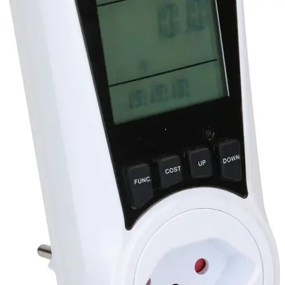 Contatore di energia a innesto intermedio MH KWE-PMB05-SW 10A 2300W 