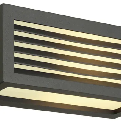 Applique SLV BOX-L, E27 18W IP44 anthracite 