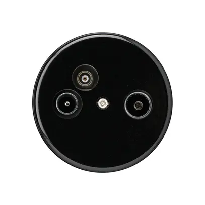 Presa d'antenna INC TV-R-dati basico A 19dB nero 