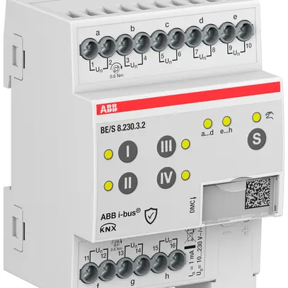 Entrée binaire KNX AMD ABB BE/S8.230.3.2 8-canaux 10…230V 