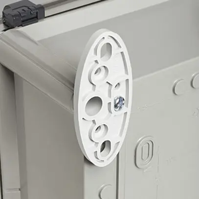 Pattes de montage Legrand pour boîtes 130×130mm 