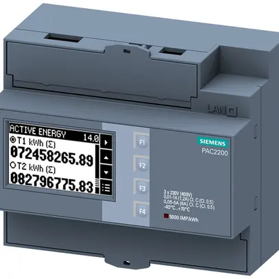 Misuratore di energia Siemens SENTRON PAC2200 5A ModbusRTU a vite 