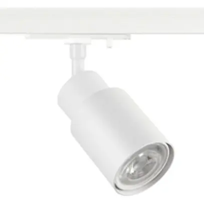 Spot SLV PURI 2.0 Tube GU10 1×6W VAR AD1PH Ø55mm blanc 