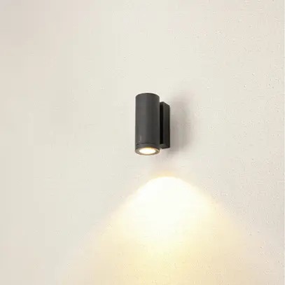 Applique LED SLV ENOLA ROUND S 6W 450lm 3000/4000K IP65 anthracite 