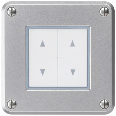 UP-Storenschalter robusto IP55 aluminium mit 4 Funktionstasten 