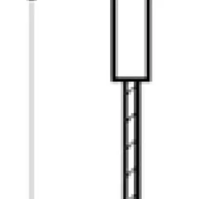 Accessoire CoreLine Gen2, corde pour suspension, Ø 2mm, longueur 3m 