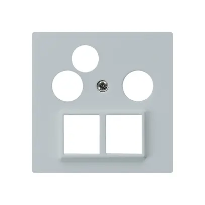 Prise pour antenne R/TV-Données kallysto HMS A 2GHz 4dB gris clair 