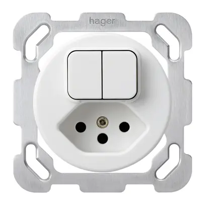 Insert pour combinaison ENC basico 2×A-R/1L +type 13 blanc 
