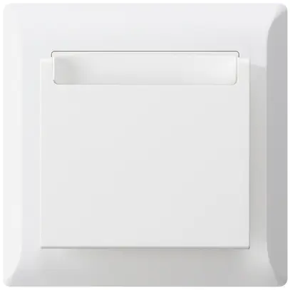 Interruttore Hotelcard INC kallysto.line 1L bianco 