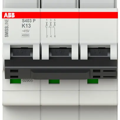 Disgiuntore SMISSLINE TP, 3L, K, 13A, 40kA 