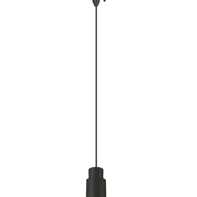 Lampada sospesa SLV PURI 2.0 Tube AD1PH GU10 1×6W REG Ø55mm nero 
