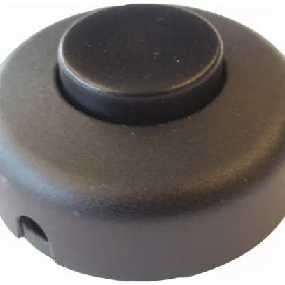 Interruttore a pedale 2A 250V nero/ne 
