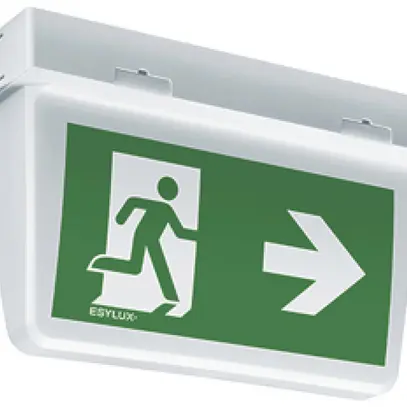Lampada di emergenza ESYLUX SLX 32 LEDi High Cover 8h, bianco 