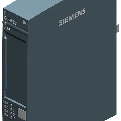 Modulo d'ingresso PLC Siemens SIMATIC ET200SP DI 8×24VDC BA A0 CC01 