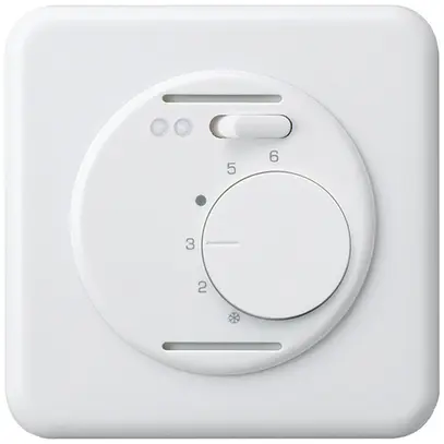 Termostato ambiente INC BASICO bianco per riscaldamento pavimento 