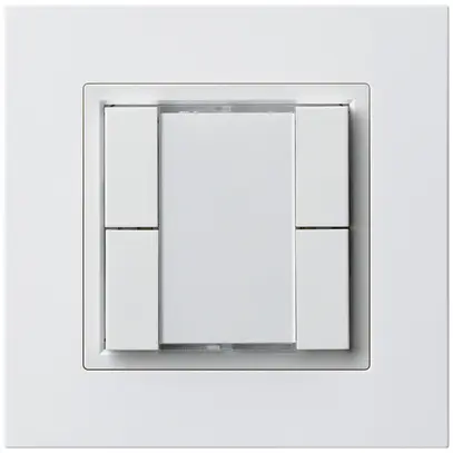 Pulsante multifunzionale AP kallysto.pro KNX RF 4× bianco 