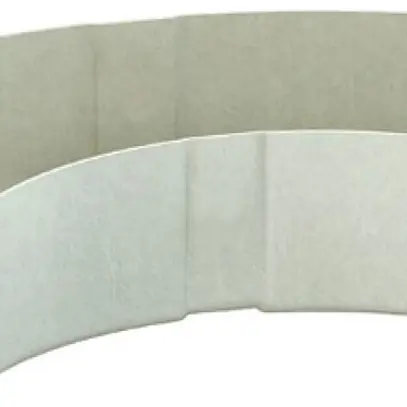 Coude horizontal EBO KKB 90° 300×80mm rayon 225mm 
