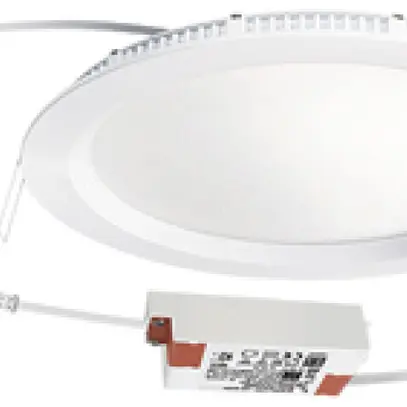 Downlight LED ESYLUX ELSA-2 Ø240 ON/OFF 18W 3000K, 1750lm, blanc 