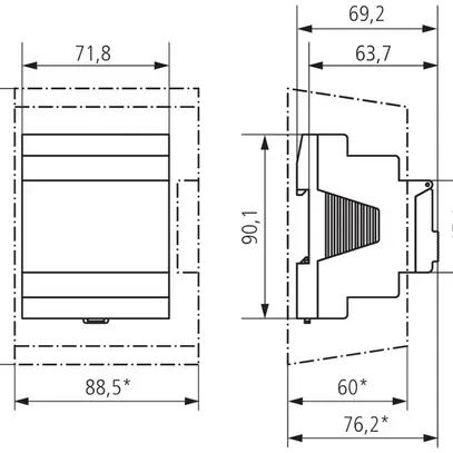 Timer AMD digitale Theben TR 644 top2 