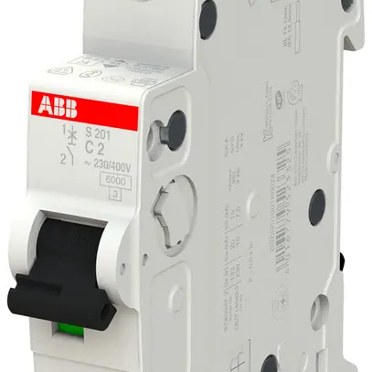 Disgiuntore ABB S201-C2 2A C 6kA 