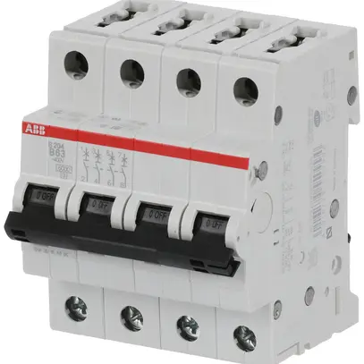Disjoncteur ABB S204-B 63 63A B 6kA 