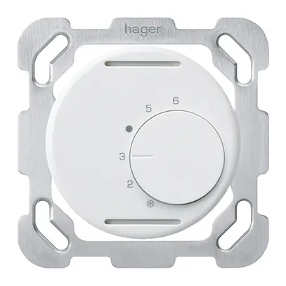 Insert pour thermostat d'ambiance ENC basico plaque de fixation blanc 24V 