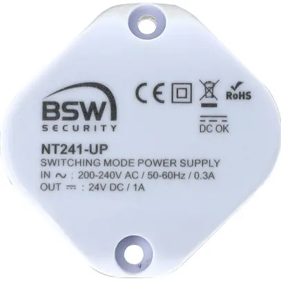 Alimentazione a commutazione INS BSW NT241-UP IN:200…240VAC, OUT:24VDC/1A 