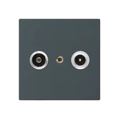Prise antenne kallysto R/TV montage A 11dB 2GHz anthracite 