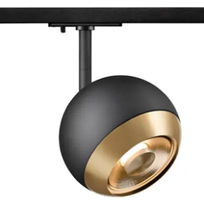 Spot SLV LIGHT EYE 150 GU10 1×13W VAR AD1PH Ø150mm noir 