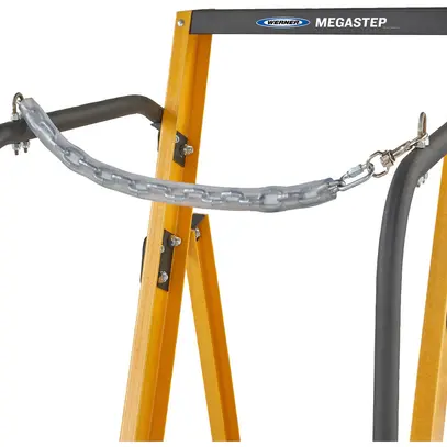 Échelle à plateforme Plica MEGASTEP 8 échelons 3.2m 370×568mm PRV EN131 20kg 