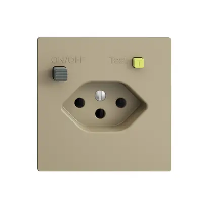 Prise ENC EDIZIOdue T13 FI 30mA F, sand 