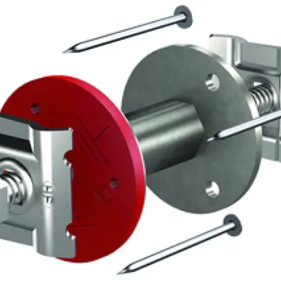Anschliesspunkt Flury FE 68 kurz, Inox A4, L=50mm 