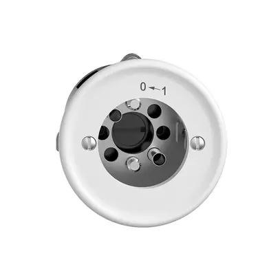 Contact pivotant ENC 0<-1/1P STANDARDdue blanc pour serrure, s.cyl. 