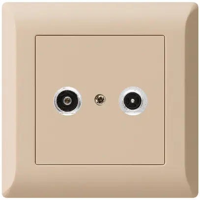 Presa antenna INC kallysto.line R/TV 11dB 2GHz beige 