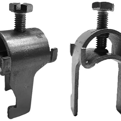 Bride de fixation Plica KSV 20…25mm en aluminium, profilé C 15mm 