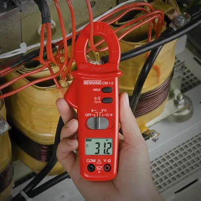 Pince ampèremétrique Benning CM 1-2 600VUC 400A 20MΩ Cat III 600V 
